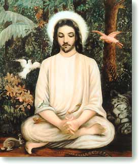 Christ Meditating