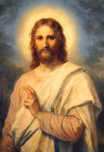 Jesus in White by Hoffman