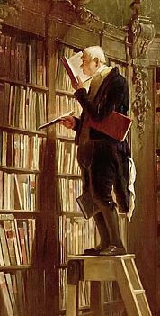 The Bookworm-by Carl Spitzweg