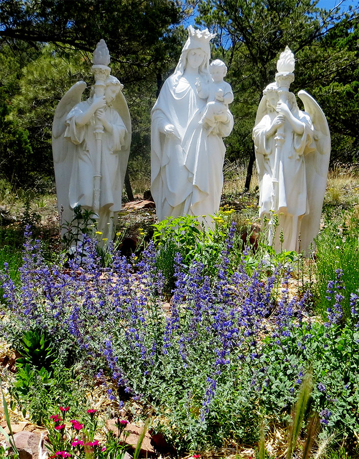 The Virgin Mary and Angels