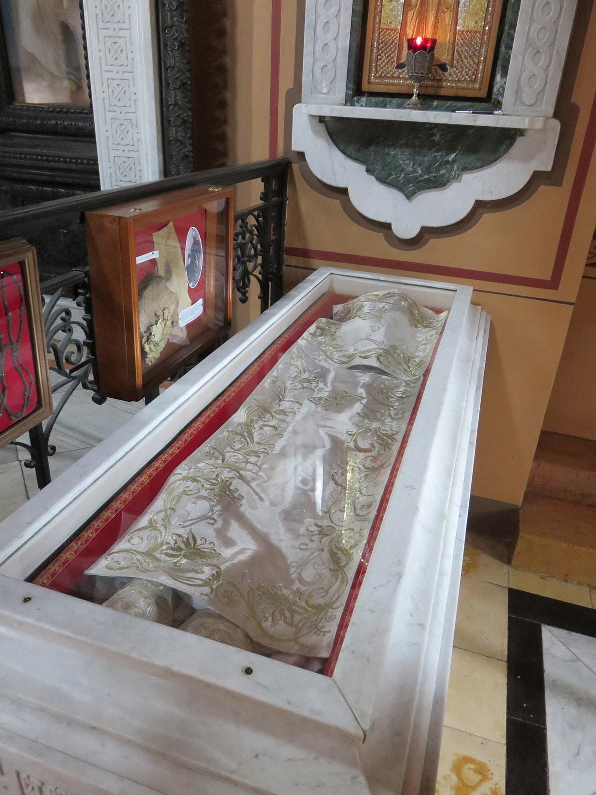 RELICS OF ST ELIZABETH the New Martyr