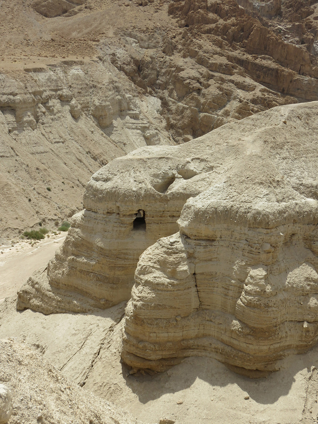 AT QUMRAN by the Dead Sea