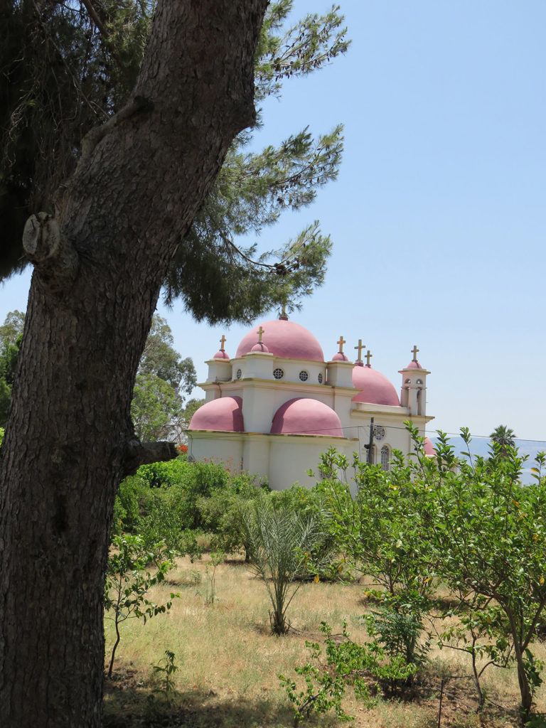 The Greek Orthodox Church of the Twelve Apostles in Capernaum