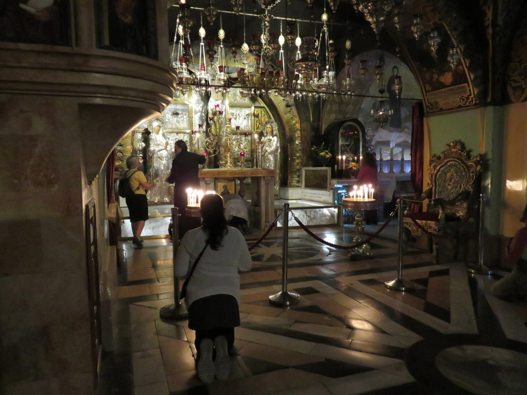 GOLGOTHA AT NIGHT