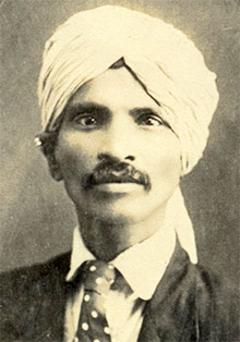 Gajanana Maharaj in turban