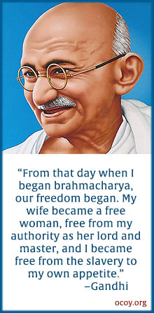 brahmacharya freedom quote