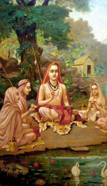 Adi Shankara and disciples