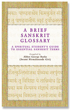 A Brief Sanskrit Glossary front cover