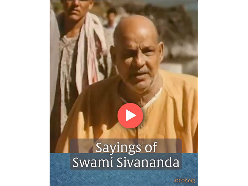 Spiritual Short-Swami Sivananda