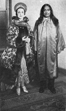 Yogananda with Amelita Galli-Curci