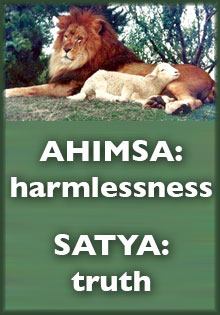 ahimsa and satya