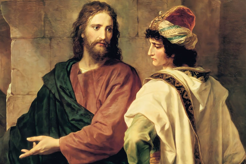 Jesus and Nicodemus - born again
