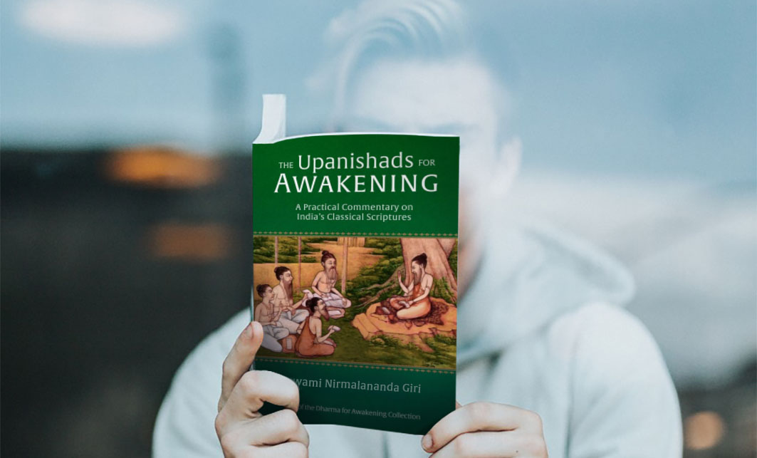 Immortal Self: boy reading Upanishads for Awakening