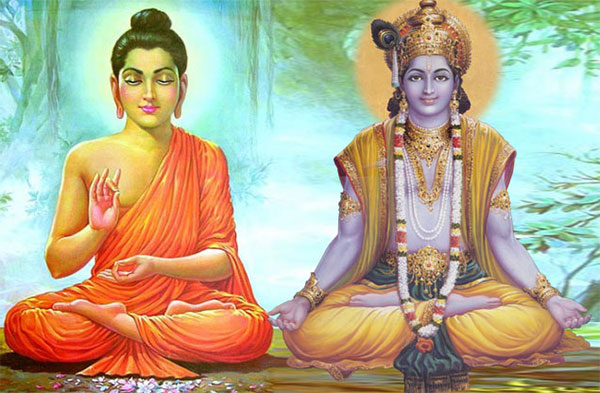 Buddha and Krishna - evolved beyond need for rebirth