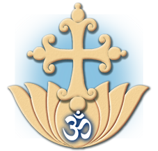 cross and lotus with OM