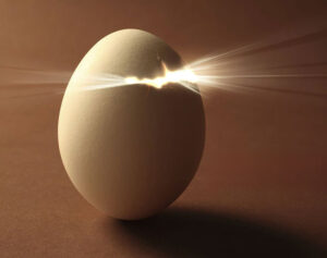 egg hatching through meditation