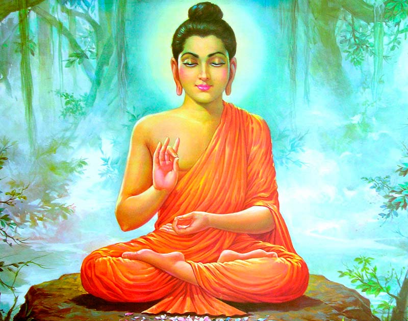 Buddha on practical spiritual life