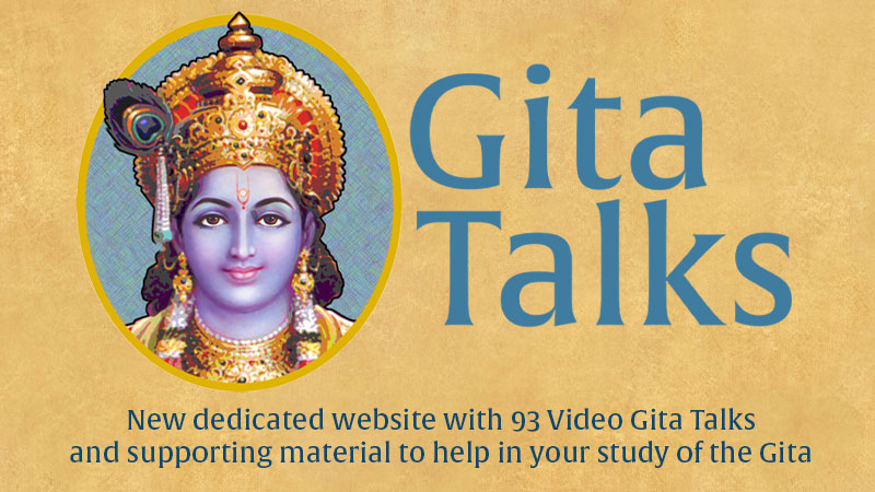 finished Gita Talks Website
