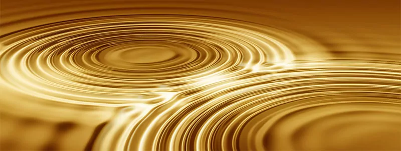 Vibrational Medicine - golden ripples