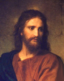 Face of Christ by Hoffmann