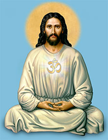 Jesus with Om