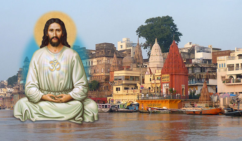 Jesus in Varanasi at the Ganga header