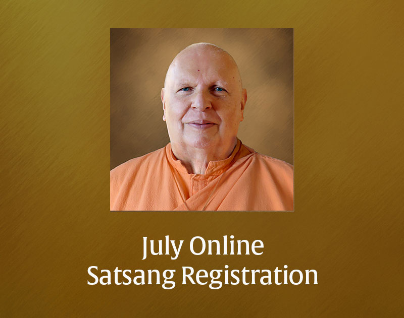 July Online Satsang