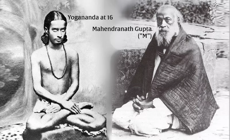 Mahendranath Gupta ("M") and Yogananda