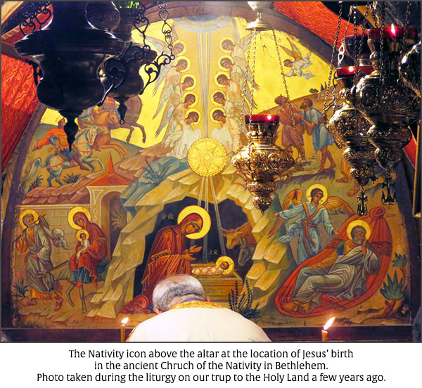 Symbolism of Christmas - Church of the Nativity in Bethlehem