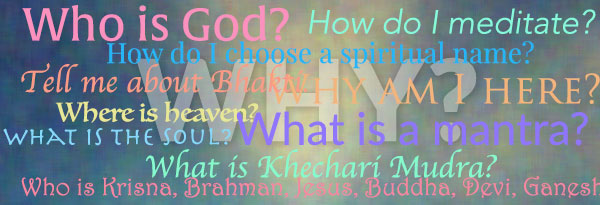 spiritual seekers questions