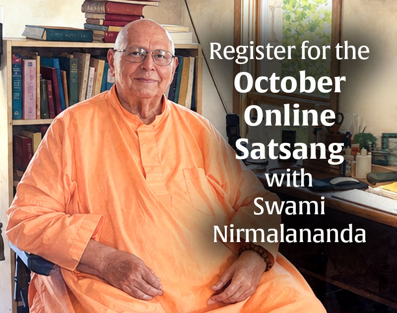 October 2026 Satsang Registration