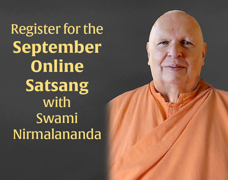 September Satsang with Swami Nirmalananda