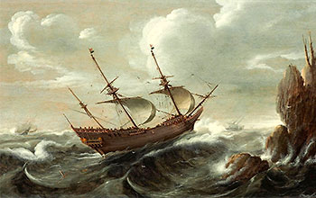 ship on stormy seas of karmas