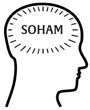 Soham mantra in the head