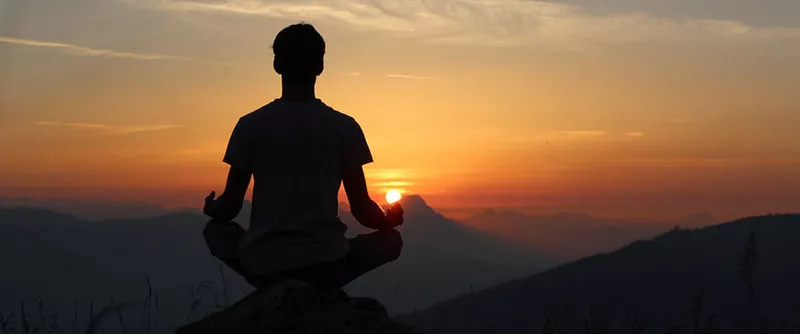 man meditating - questions about effective meditation