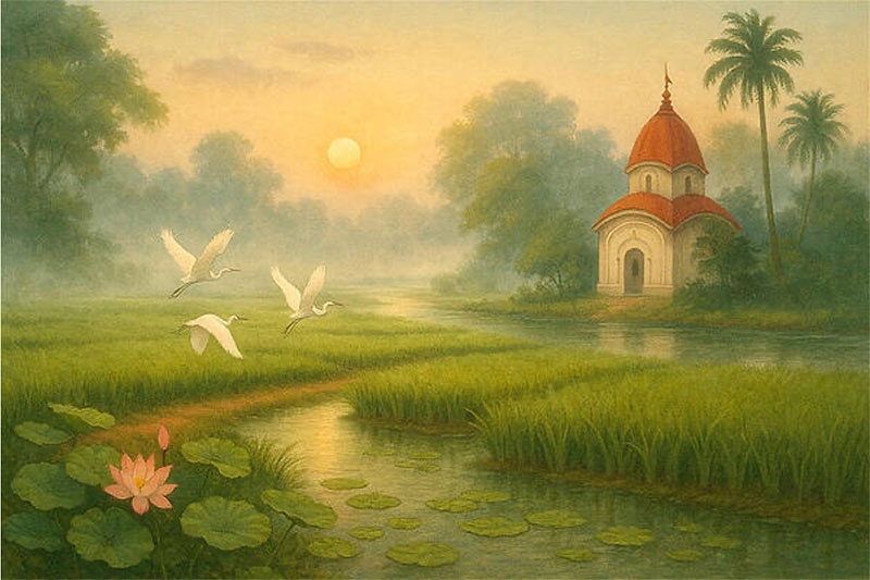 Sacred Landscapes of India–rice fields