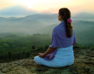 Woman Meditating