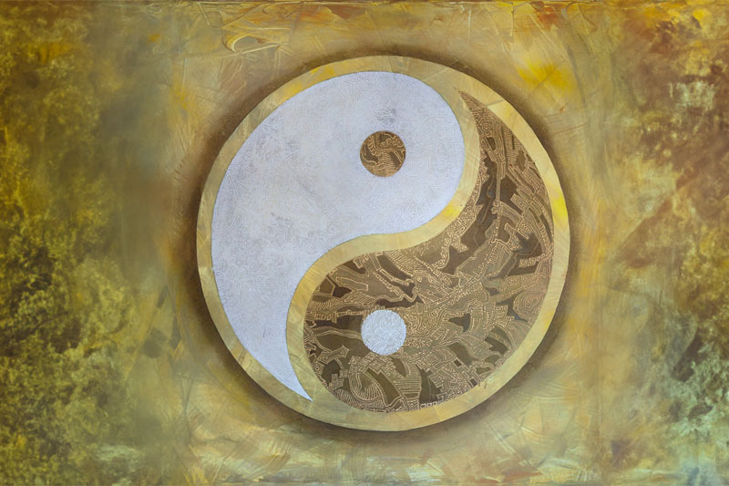 Yin Yang Symbol - Getting implies losing