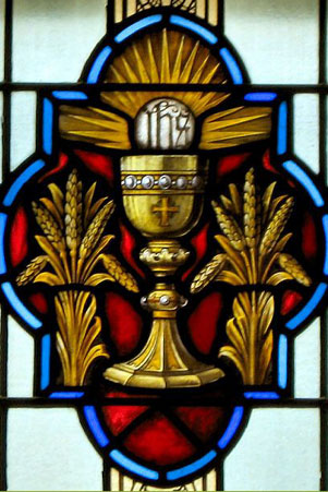 Yoga of the Sacraments - host and chalice