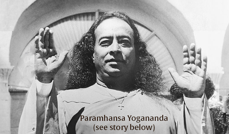 Yogananda blessing – religious principles